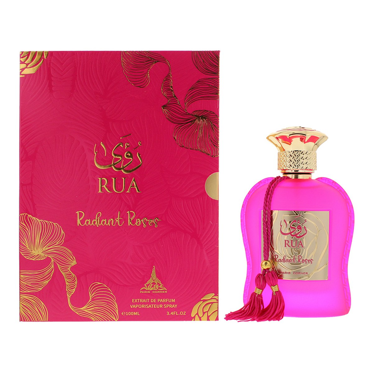 Paris Corner RUA Radiant Roses Eau de Parfum 100ml Spray