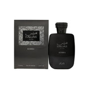 Rasasi Hawas Kobra Eau de Parfum 100 ml, Rasasi, mørk blå slangepræget flakon med kobra-detalje og gulddispenser
