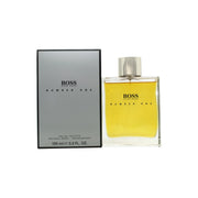 Hugo Boss Boss Number One Eau de Toilette 100 ml flakon i klart glas med gylden væske og sort låg