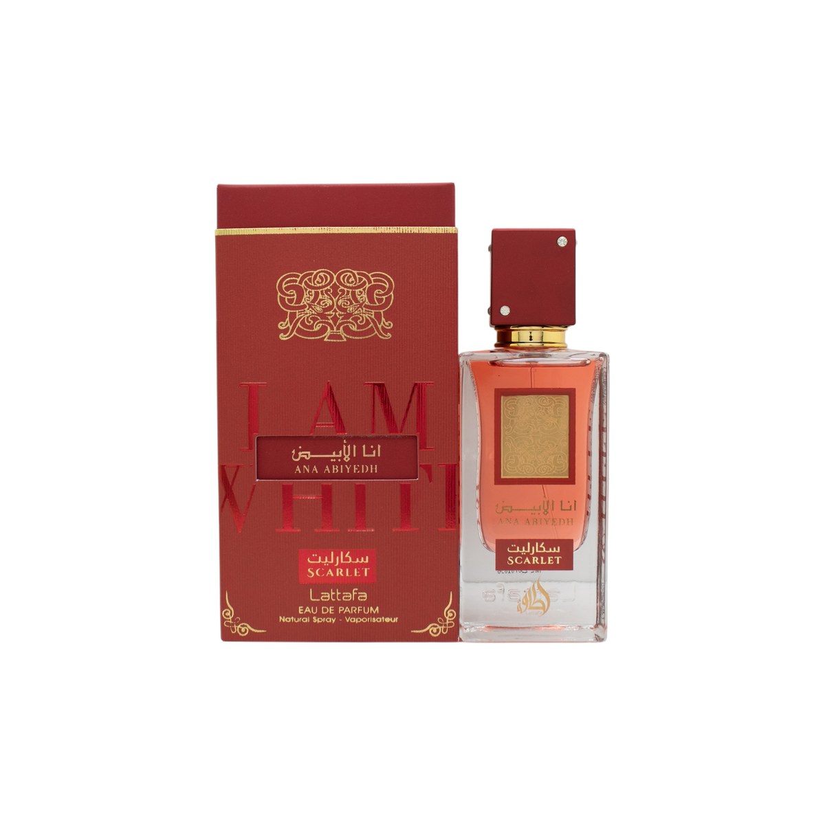 Lattafa Perfumes Ana Abiyedh Scarlet Eau de Parfum 60ml Spray
