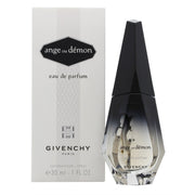 Givenchy Ange Ou Demon Eau de Parfum 30 ml – dråbeformet flakon i klart glas med sølvhals og lys lilla tone.