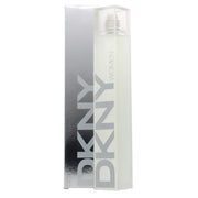DKNY Energizing Eau de Parfum 100ml fra DKNY i slank klar glasflakon med lysegrøn duft og sølvfarvet rund hætte