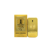 Paco Rabanne 1 Million Parfum Eau de Parfum 50 ml – guldfarvet flakon formet som guldbarre med blank front og indgraveret logo