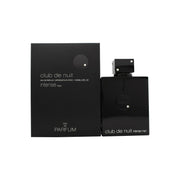 Club De Nuit Intense Man Eau De Parfum Armaf 200 ml, sort firkantet flakon med struktureret front, sølvplade og kæde