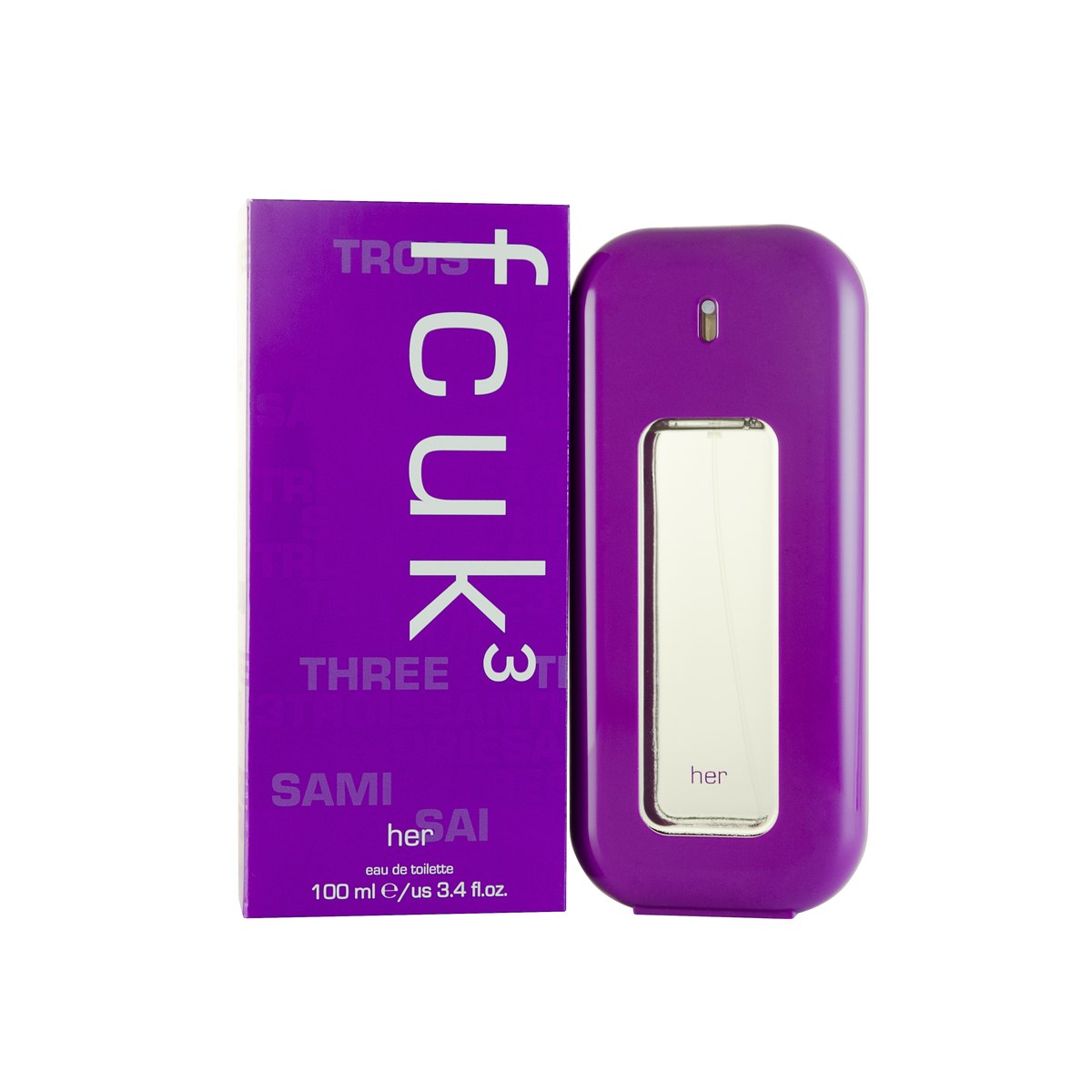 FCUK FCUK 3 Eau de Toilette 100ml Spray