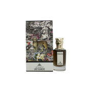 Penhaligon's The Revenge of Lady Blanche Eau de Parfum, Penhaligon's, 75 ml – klar glasflaske med gyldent låg og sort sløjfe.