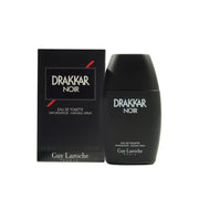 Guy Laroche Drakkar Noir Eau de Toilette 50 ml – mat sort, firkantet glasflakon med sort låg og hvid logo.
