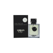 Club De Nuit Urban Man Eau De Parfum Armaf 105 ml, sort cylindrisk parfumeflaske med mat finish og minimalistisk design