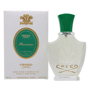 Creed Fleurissimo Eau de Parfum 75 ml klar glasflaske med lys rosa duft, gylden kapsel og præget crest