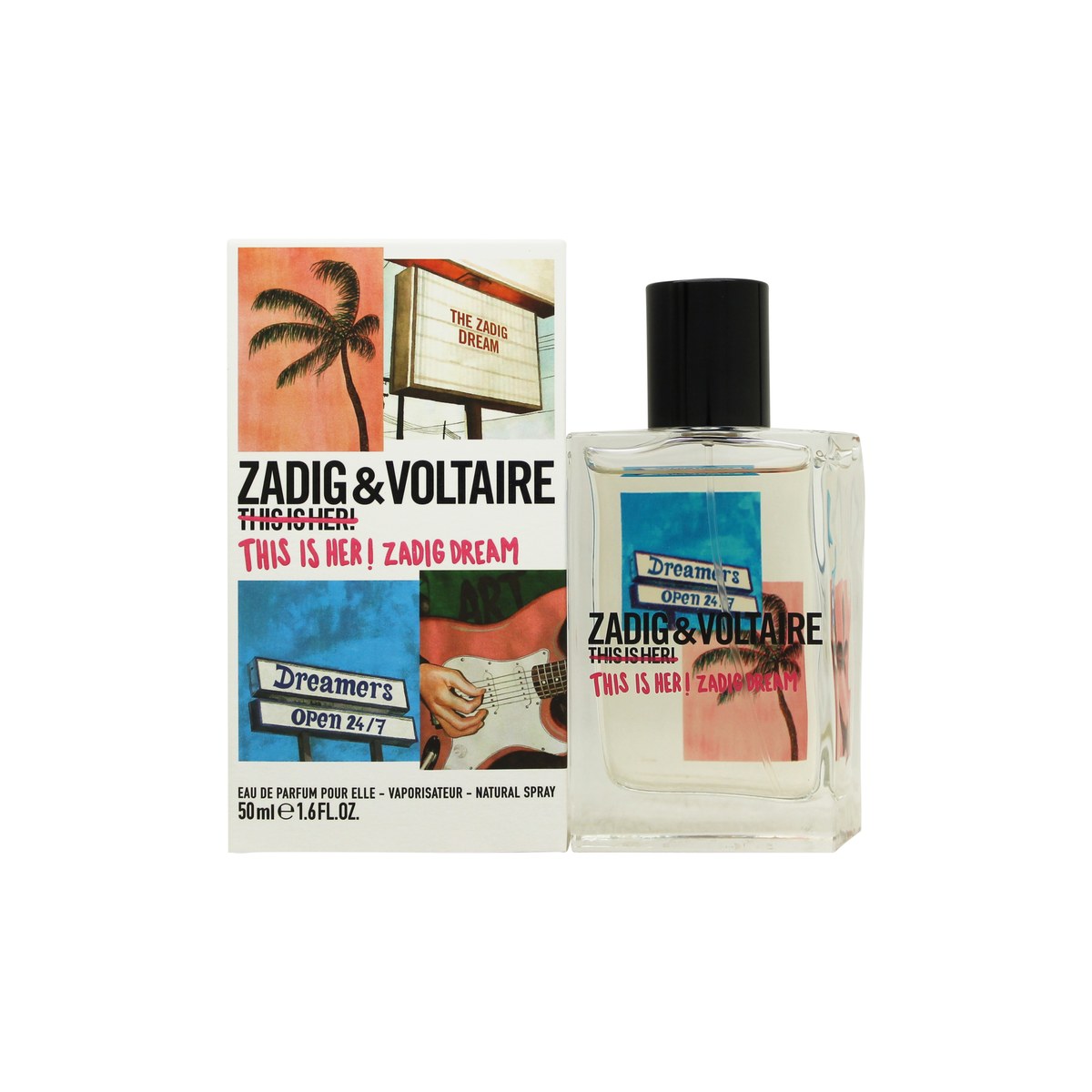 Zadig & Voltaire This Is Her! Zadig Dream Eau de Parfum 50ml Spray