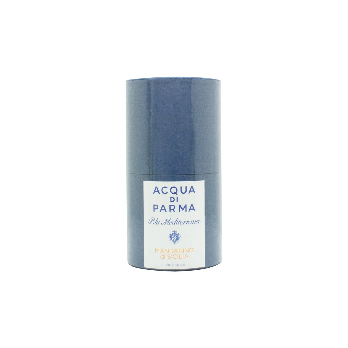 Acqua di Parma Mandarino di Sicilia Eau de Toilette 100 ml – cylindrisk klar glasflaske med blå etiket og sort låg