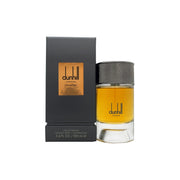 Dunhill Moroccan Amber Eau de Parfum 100ml fra Dunhill, 100 ml flakon i ravfarvet glas med sort låg og gyldne detaljer