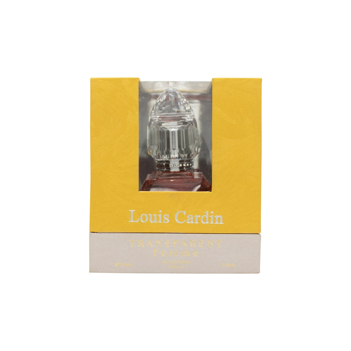 Louis Cardin Transparent Eau de Parfum 100ml Spray