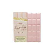 Sabrina Carpenter Sweet Tooth Eau de Parfum 75 ml – lyserød flakon formet som chokoladebar med quiltet låg