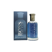 Hugo Boss Boss Bottled Infinite Eau de Parfum 100 ml – klar glasflaske med sølvfarvet låg og ravtonet duft, enkelt design