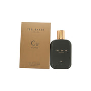 Ted Baker Cu Eau de Toilette 100 ml, Ted Baker – kobberfarvet flakon i kantet design med sort låg og præget logo