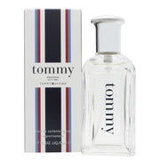 Tommy Hilfiger Tommy Eau De Toilette 50 ml – klar glasflaske med bløde former, sølvfarvet låg og diskret logo