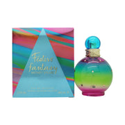 Britney Spears Festive Fantasy Eau de Toilette 100 ml – rund pink flakon med gulddetaljer og krystallåg