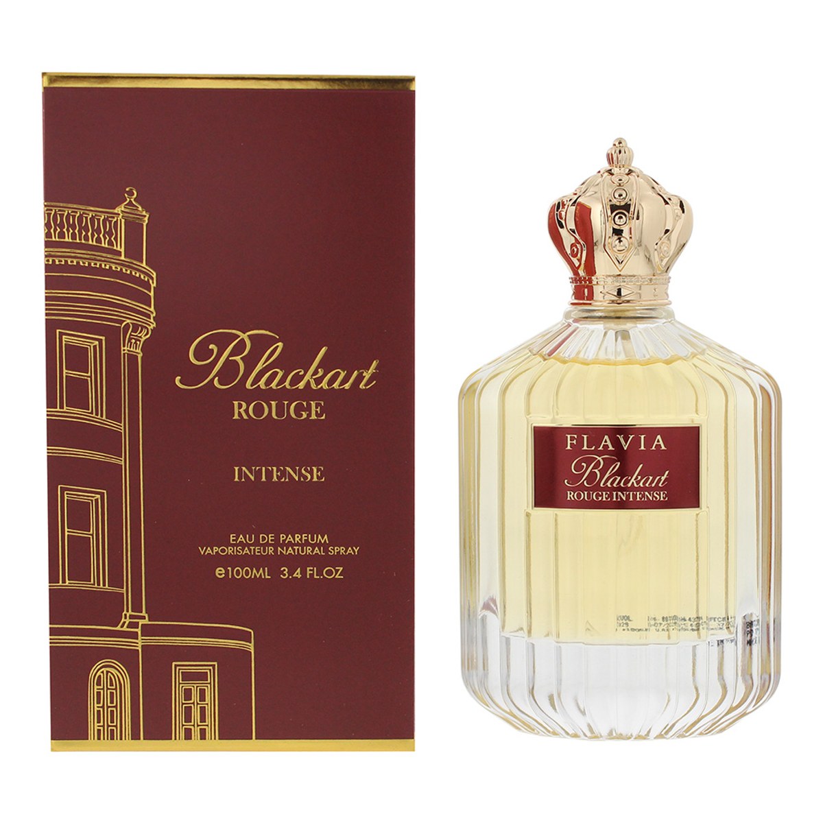 Flavia Blackart Rouge Eau de Parfum Intense 100ml Spray