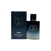 Giorgio Armani Acqua di Giò Profondo Eau de Parfum 50 ml – mørkeblå cylinderformet flakon i tonet glas med sort hætte